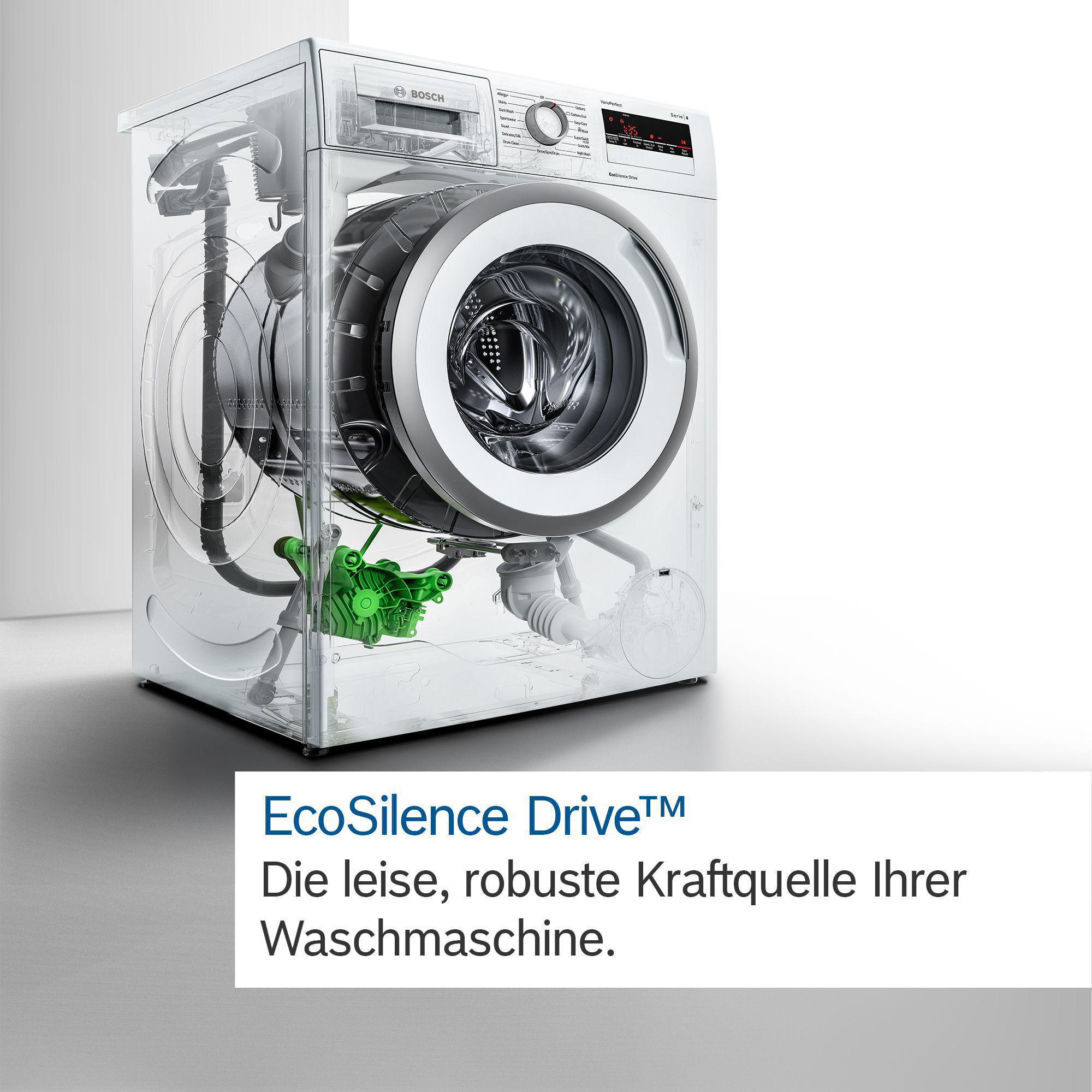 (8 Serie BOSCH 4 Waschmaschine 1400 kg, C) WAN282ECO8 U/Min.,