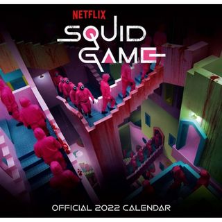 Calendario - Sherwood Squid Game, 2022, Cuadrado, 30.5 x 30.5 cm, Multicolor