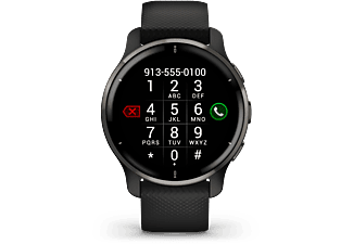 hilo Electricista Faceta Reloj deportivo | Garmin Venu 2 Plus, Correa 125-190 mm, Pantalla 1.3 ",  Bluetooth, Garmin Connect ™, Negro