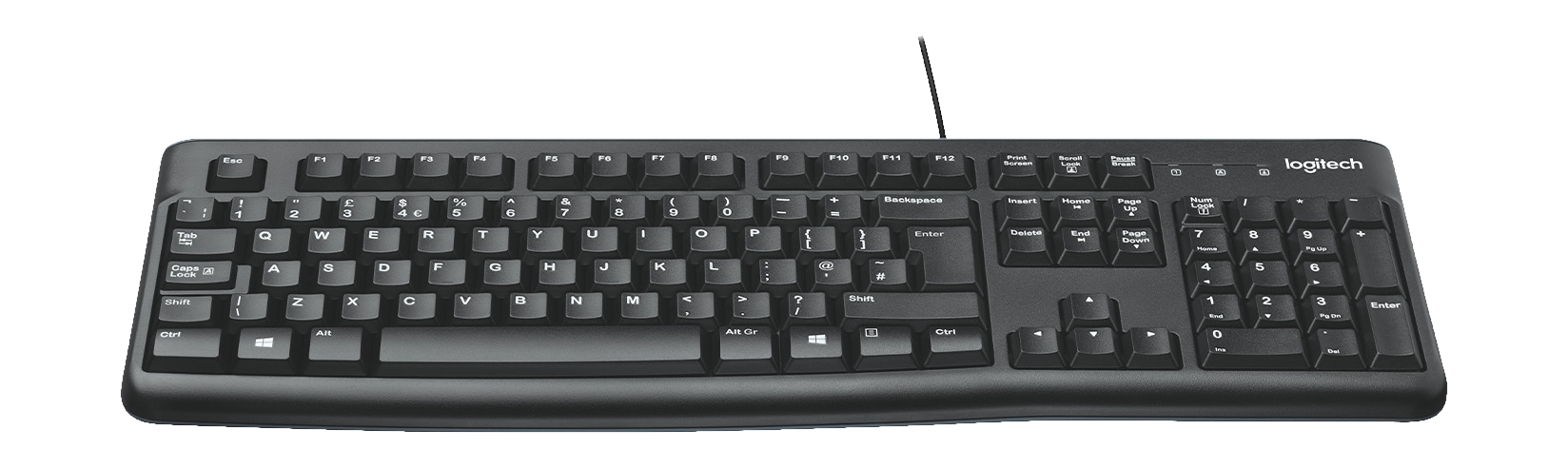 LOGITECH KEYBOARD K120 - Tastatur (Schwarz)