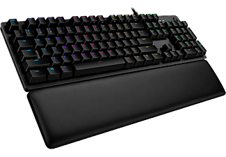 LOGITECH G513 Clicky Carbon RGB Mechanical US/INT - Clavier Gaming, Filaire, QWERTY, Mechanical, Logitech Romer G Clicky, Noir