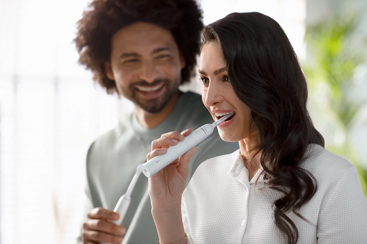 Un'etichetta energetica per una lampadina Philips, che mostra la classe di efficienza energetica G.