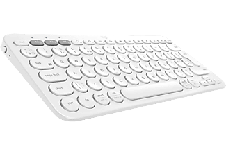 LOGITECH K380 Multidispositivo (Qwertz) Svizzero - Tastiera Bluetooth (Bianco)