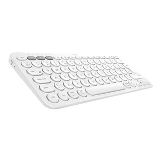 LOGITECH K380 Multi-Device (Qwertz) Schweizerisch - Bluetooth Tastatur (Weiss)