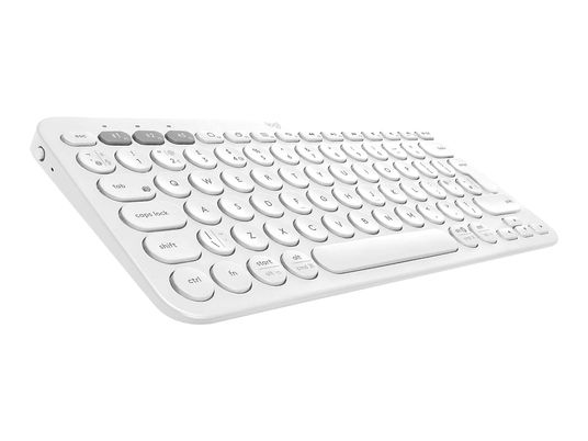 LOGITECH K380 Multi-Device (Qwertz) Schweizerisch - Bluetooth Tastatur (Weiss)