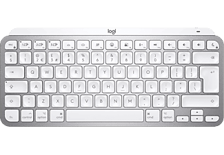 LOGITECH MX Keys Mini - Tastiera per Mac (Grigio pallido)