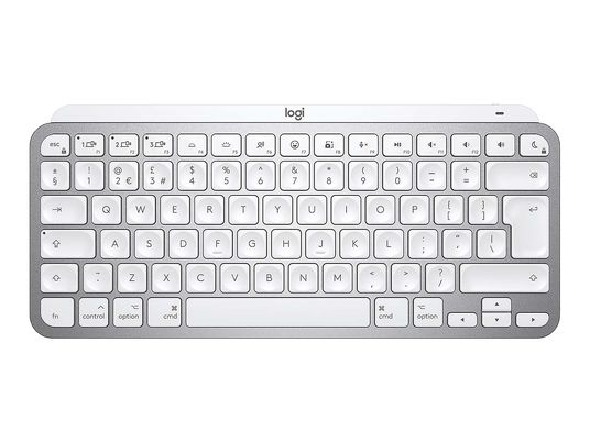 LOGITECH MX Keys Mini - Clavier pour Mac (Gris clair)
