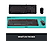 LOGITECH Logitech Desktop MK120, swiss - Set mouse USB e tastiera