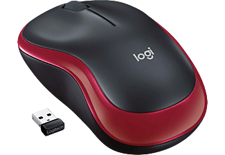 LOGITECH M185 - Maus (Rot)