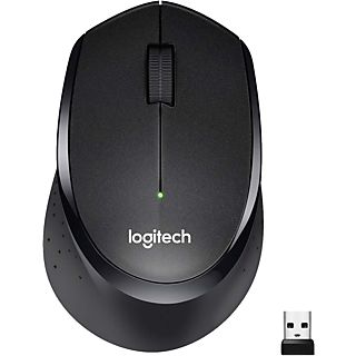 LOGITECH M330 SILENT PLUS - Maus (Schwarz)