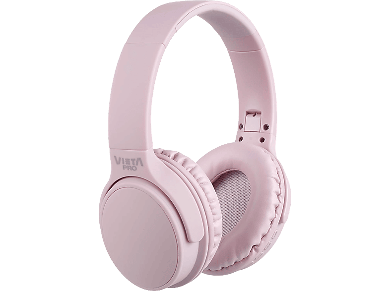 Auriculares inalámbricos  Vieta Pro Way VHPBT190MG, De diadema, Bluetooth,  Hasta 40 horas, Plegables, Granate