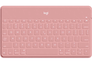 LOGITECH Keys-To-Go (CH) - Clavier Bluetooth (Rose Blush/Blanc)