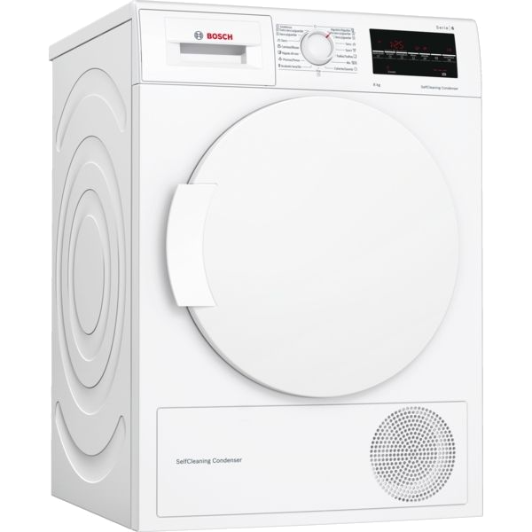 Secadora - Bosch WTW87641ES, 800 W, De Bomba De Calor, Independiente, 50 Hz, Blanco