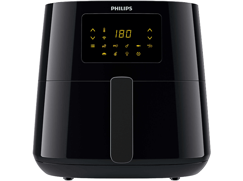 PHILIPS Essential Airfryer XL HD9280/91 - Heissluftfritteuse (Schwarz)
