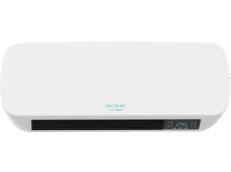 Cecotec Calefactor cerámico de baño ReadyWarm 2000 Max Box Ceramic con 2000  W, pantalla LED, mando a distancia y protección IPX2, 20 m2 : :  Hogar y cocina