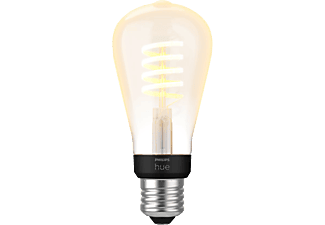 PHILIPS HUE Bluetooth Ledlamp warm tot koelwit licht E27 ST64 Edison (30146700)