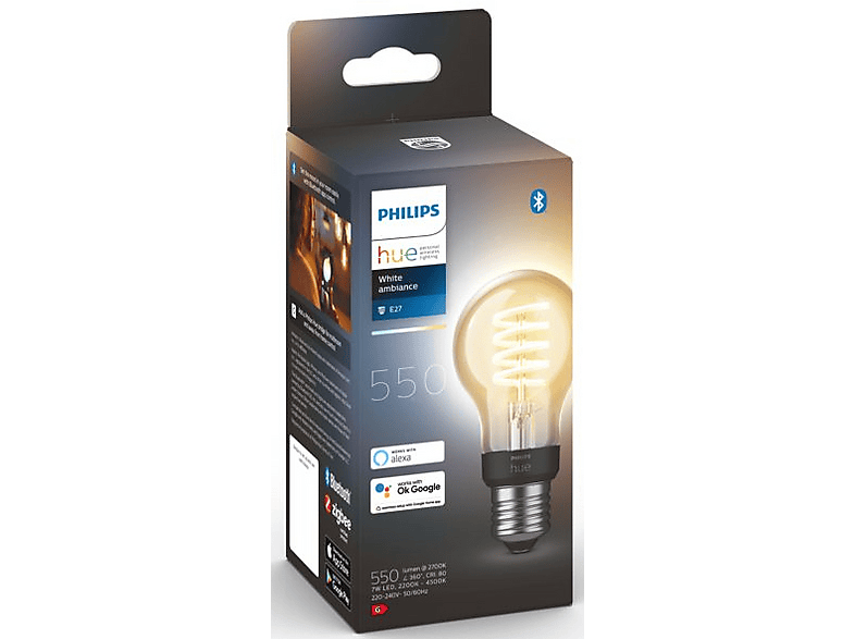 Philips Hue White Ambiance E27 Einzelpack; LED Lampe — Foto 2 von 5
