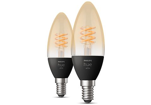 PHILIPS HUE Bluetooth Ledlamp warmwit licht E14 - 2 stuks (30221100)