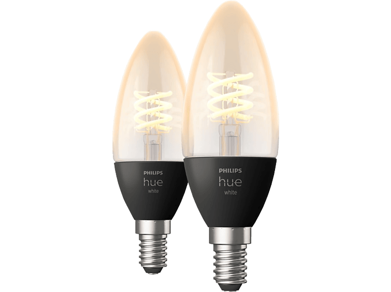 Philips Hue Bluetooth Ledlamp Warmwit Licht E14 - 2 Stuks (30221100)