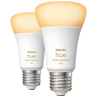 PHILIPS HUE Bluetooth Ledlamp warm tot koelwit licht E27 - 2 stuks (29125600)