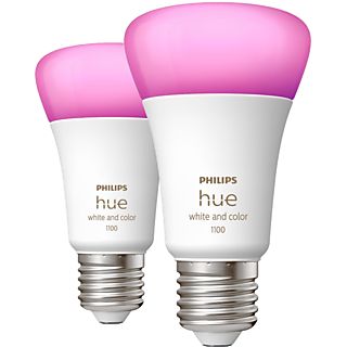PHILIPS HUE Bluetooth Ledlamp White and Color E27 - 2 stuks (55009400)