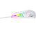 XTRFY MZ1 RVB - Souris de jeu, Filaire, Optique avec diodes électroluminescentes, 16000 CPI, Blanc