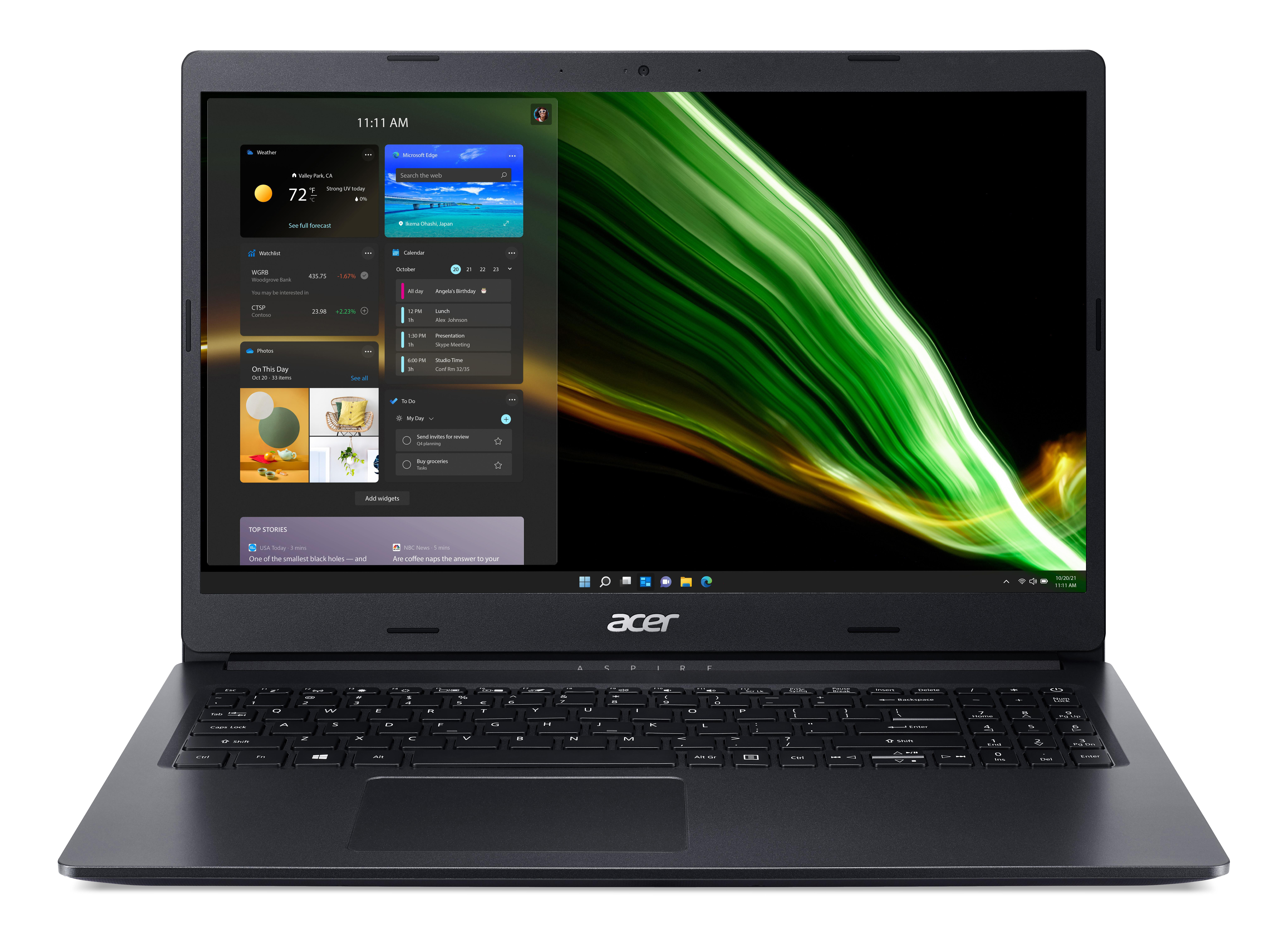 ACER Aspire 3 (A315-23-R23V) - 15,6 Zoll - AMD Ryzen™ 7 3700U - 16 GB - 512 GB - AMD Radeon™ RX Vega 10 - Windows 11 Home