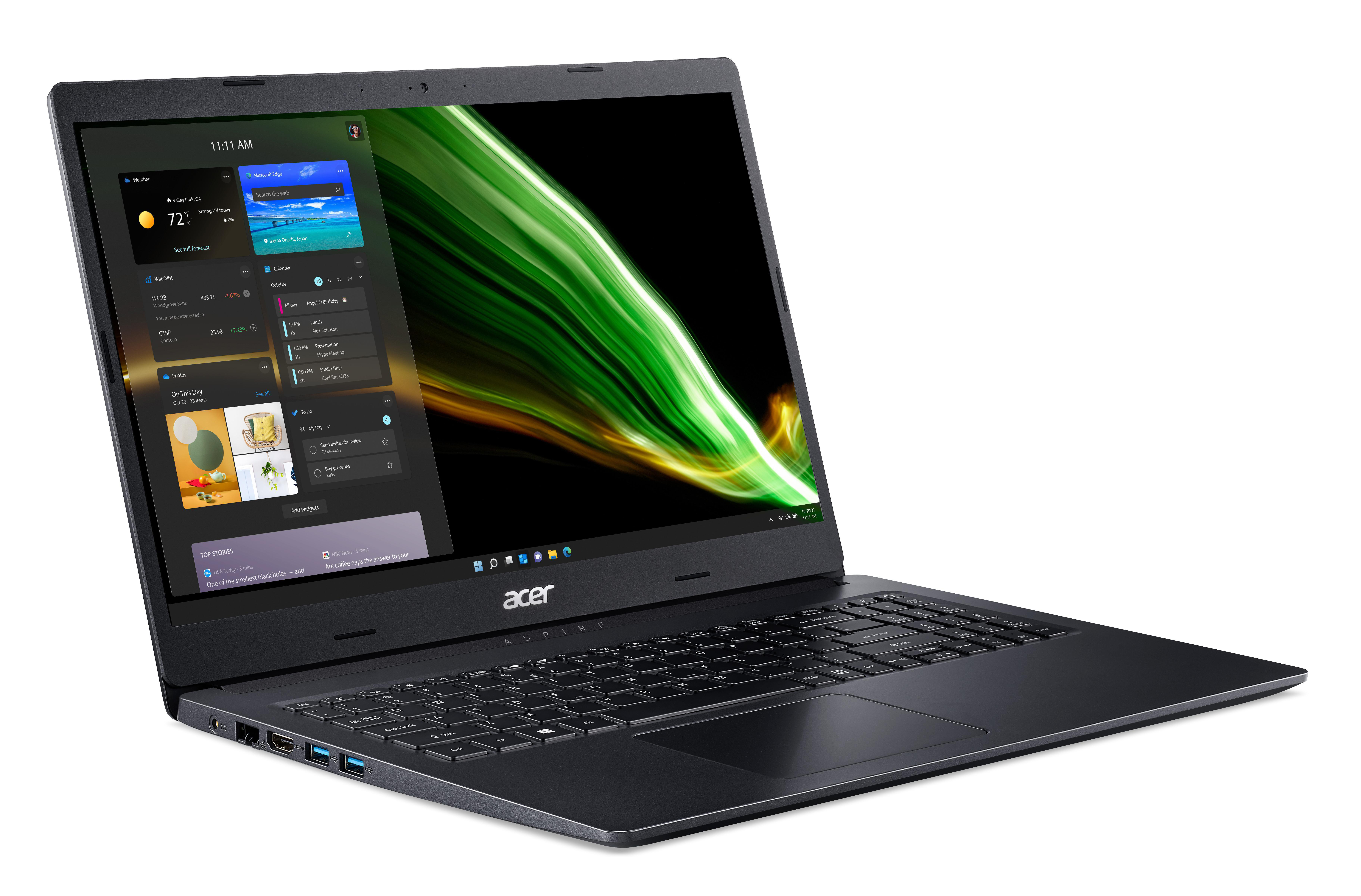 ACER Aspire 3 (A315-23-R23V) - 15,6 Zoll - AMD Ryzen™ 7 3700U - 16 GB - 512 GB - AMD Radeon™ RX Vega 10 - Windows 11 Home