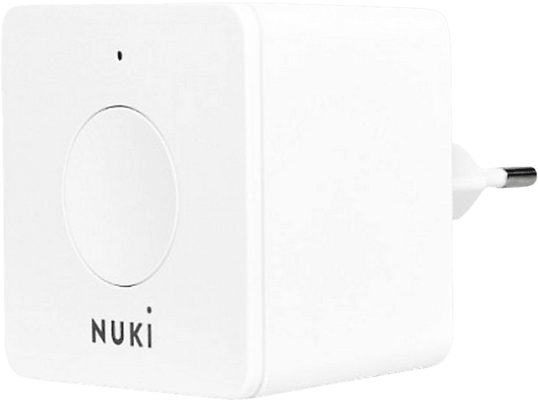 Enchufe inteligente - Nuki Bridge, WiFi, Bluetooth, Abrepuertas, Smart Home, Asistentes de voz, Blanco
