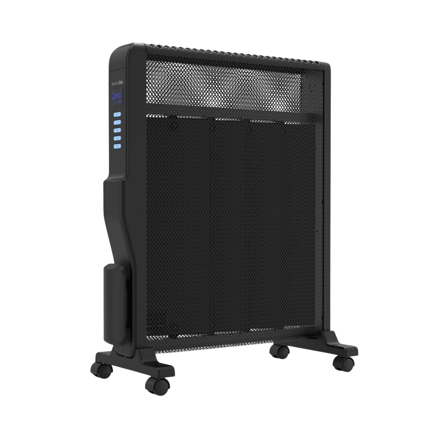 Radiador - UniversalBlue UCRM9004, 2000 W, 2 potencias, Wi-Fi, Temporizador, Security Soul, Negro