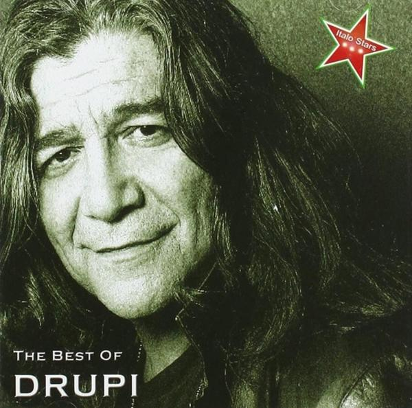 Albumcover mit einem Mann mit langen Haaren und Lederjacke.
