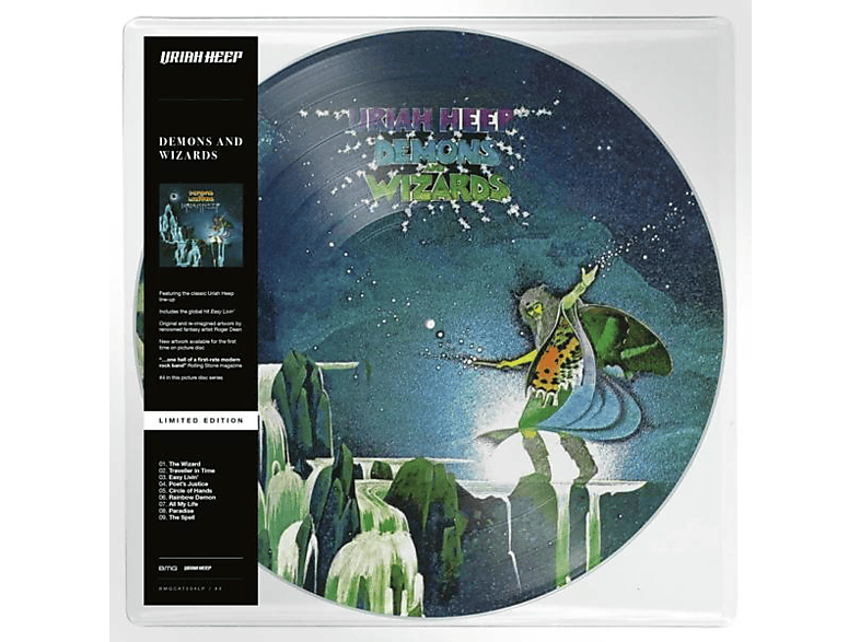 Uriah Heep Dedicated Limited 180 Gram Clear Vinyl [vinyl] Online