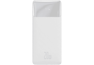 BASEUS Bipow 20.000 mAh Digital Display 20W Taşınabilir Şarj Cihazı Beyaz