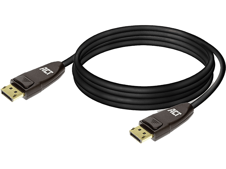 ACT DisplayPort 1.4 összekötő kábel, max 8K, 32.4Gbps, 2 méter (AC4073)