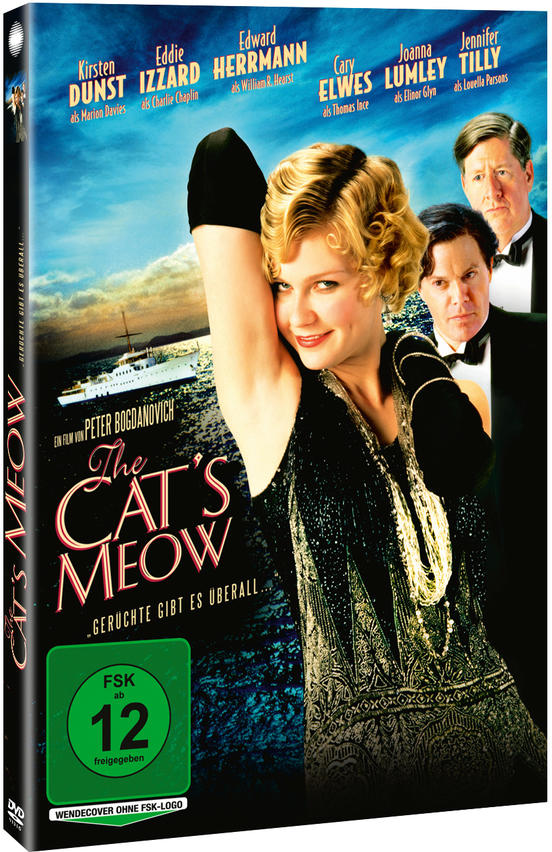 DVD-Hülle von "The Cat's Meow". Kirsten Dunst und andere sind darauf zu sehen.