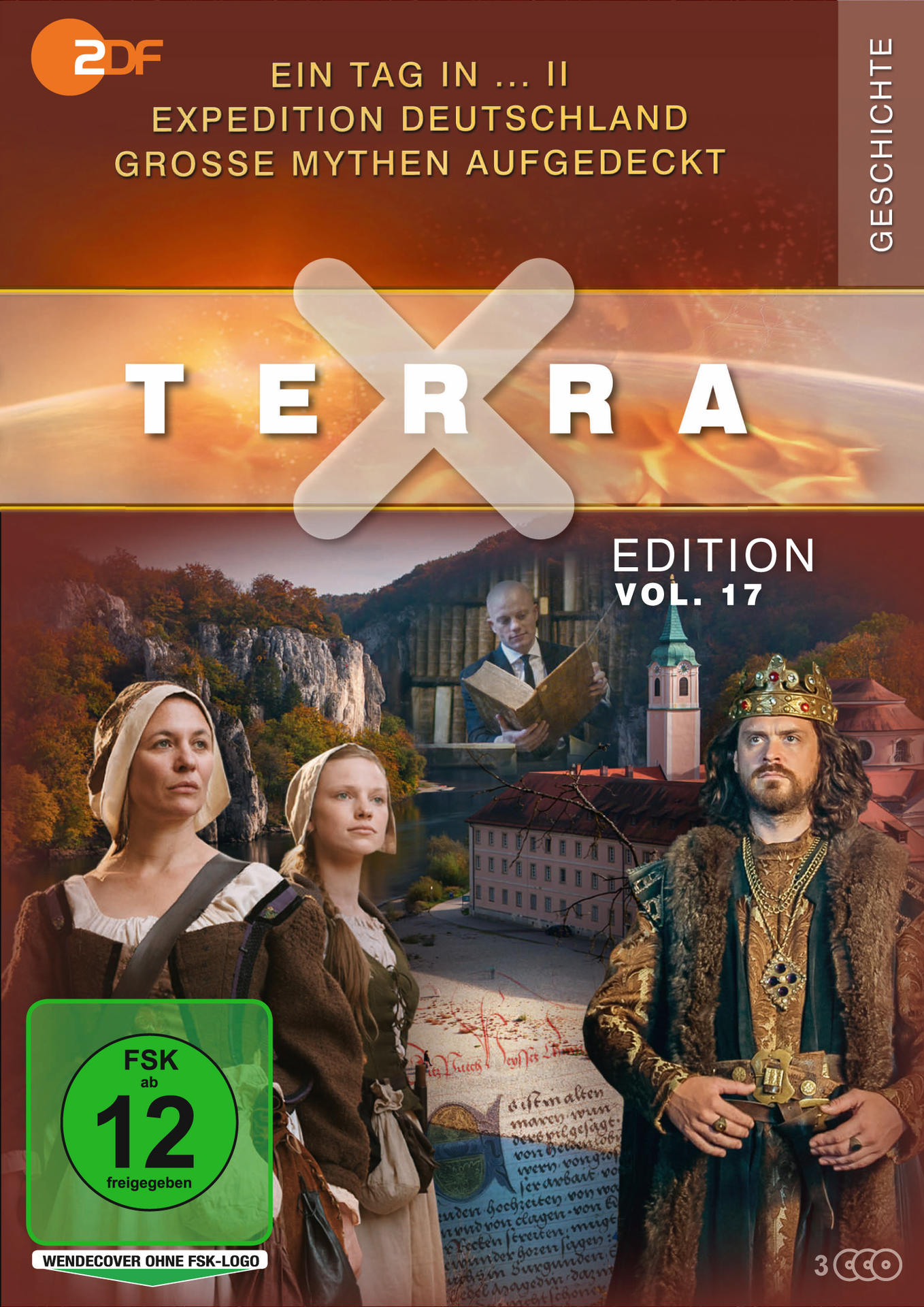 Terra X - Edition … Mythen Tag II DVD Vol. Deutschland 17: Expedition / Ein aufgedeckt in / Große