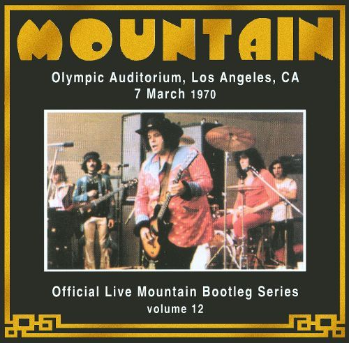 Mountain - Olympic Auditorium, Los Angeles, CA, 1970 (CD)