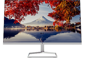 HP M24f - Monitor, 23.8 ", Full-HD, 75 Hz, Argento/nero