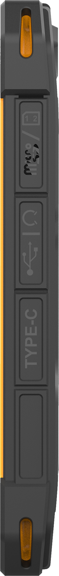 RUGGEAR RG935 - Tablet (10.1 ", 64 GB, Schwarz/Gelb)