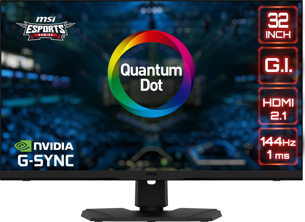 MSI Écran gamer Optix MPG321UR QD 32" UHD 4K (OPTIX MPG321UR QD)