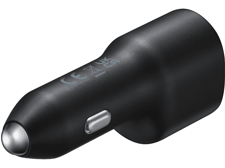 MediaMarkt, Samsung Ep-L4020nbegeu, Kfz Ladegerät, Schwarz, Smartphones, Handy & Navi, Ladetechnik & Zubehör, Universelle Ladegeräte, USB Kabel / Adapter für Handys und Navigation, EP-L4020NBEGEU