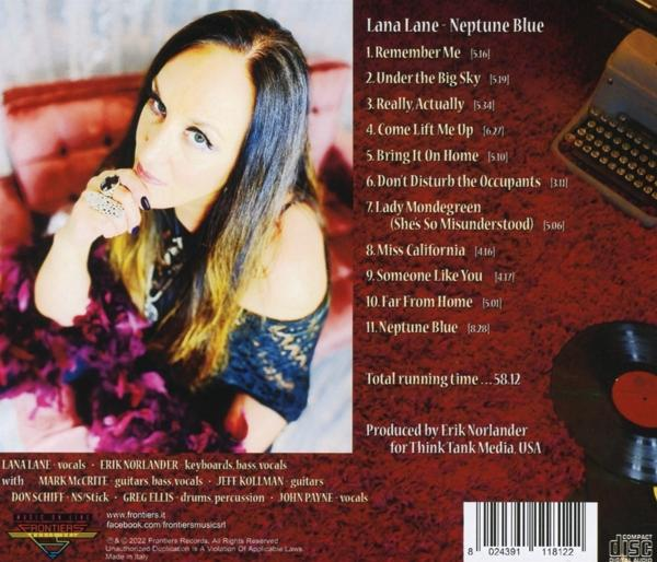 Lana Lane - Neptune Blue  - (CD)