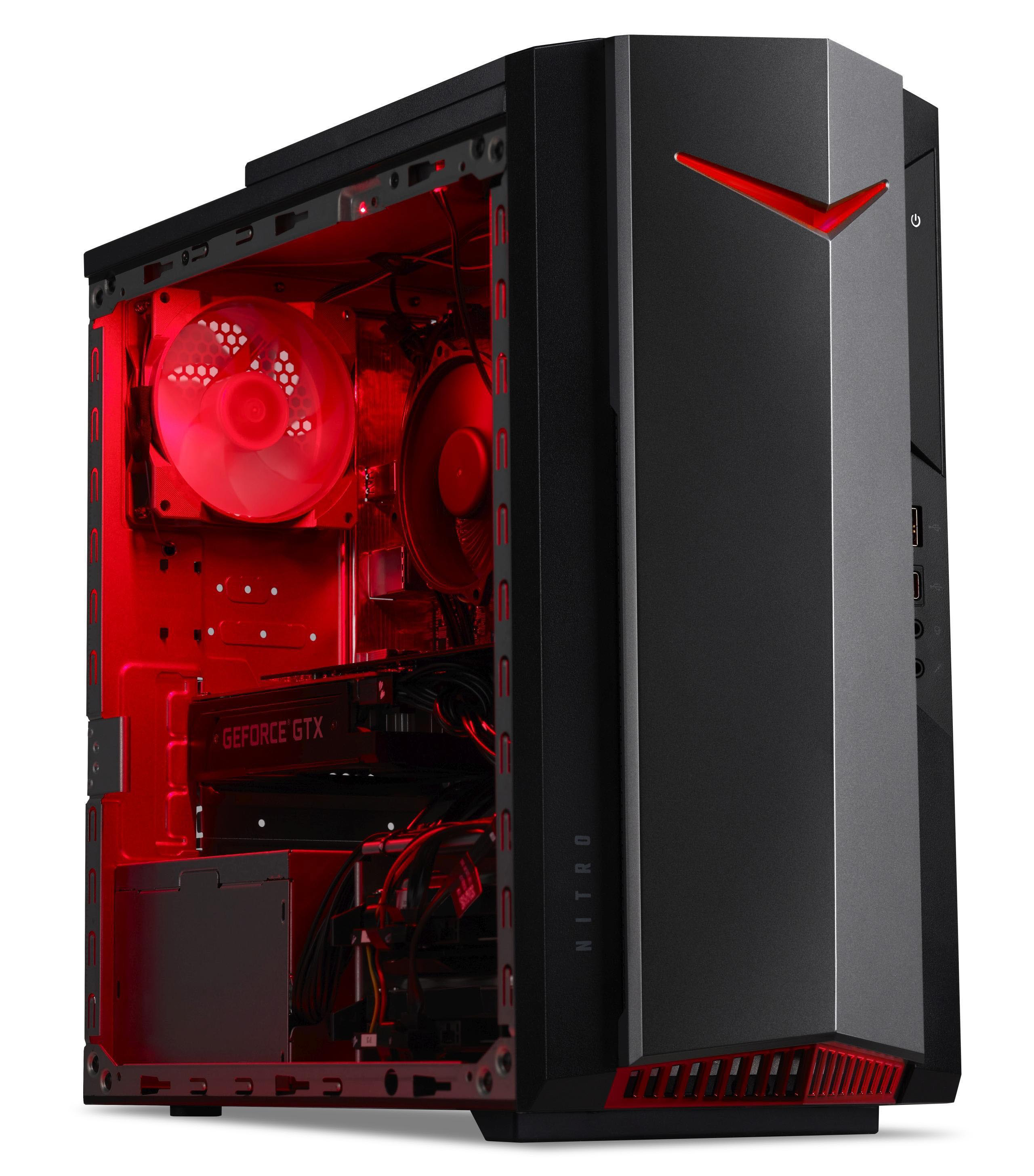 ACER Nitro 50 (N50-620) - Intel® Core™ i5 i5-11400F - 16 GB - 512 GB - NVIDIA GeForce® GTX 1660 SUPER™ - Windows 11 Home