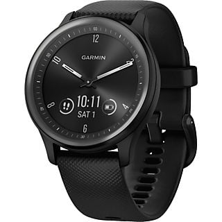 GARMIN vívomove sport - Smartwatch ibrido (125-190 mm, Silicone, Nero/grigio ardesia)