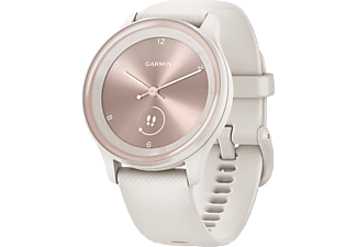 GARMIN vívomove sport - Smartwatch ibrido (125-190 mm, Silicone, Avorio/oro perla)