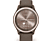 GARMIN vívomove Sport - Hybrid-Smartwatch (125 - 190 mm, Silikon, Mokka/Perlgold)