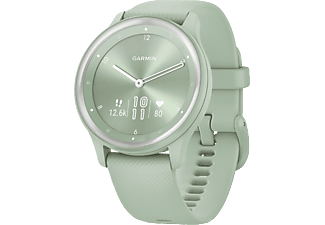 GARMIN vívomove sport - Smartwatch ibrido (125-190 mm, Silicone, Menta/argento)