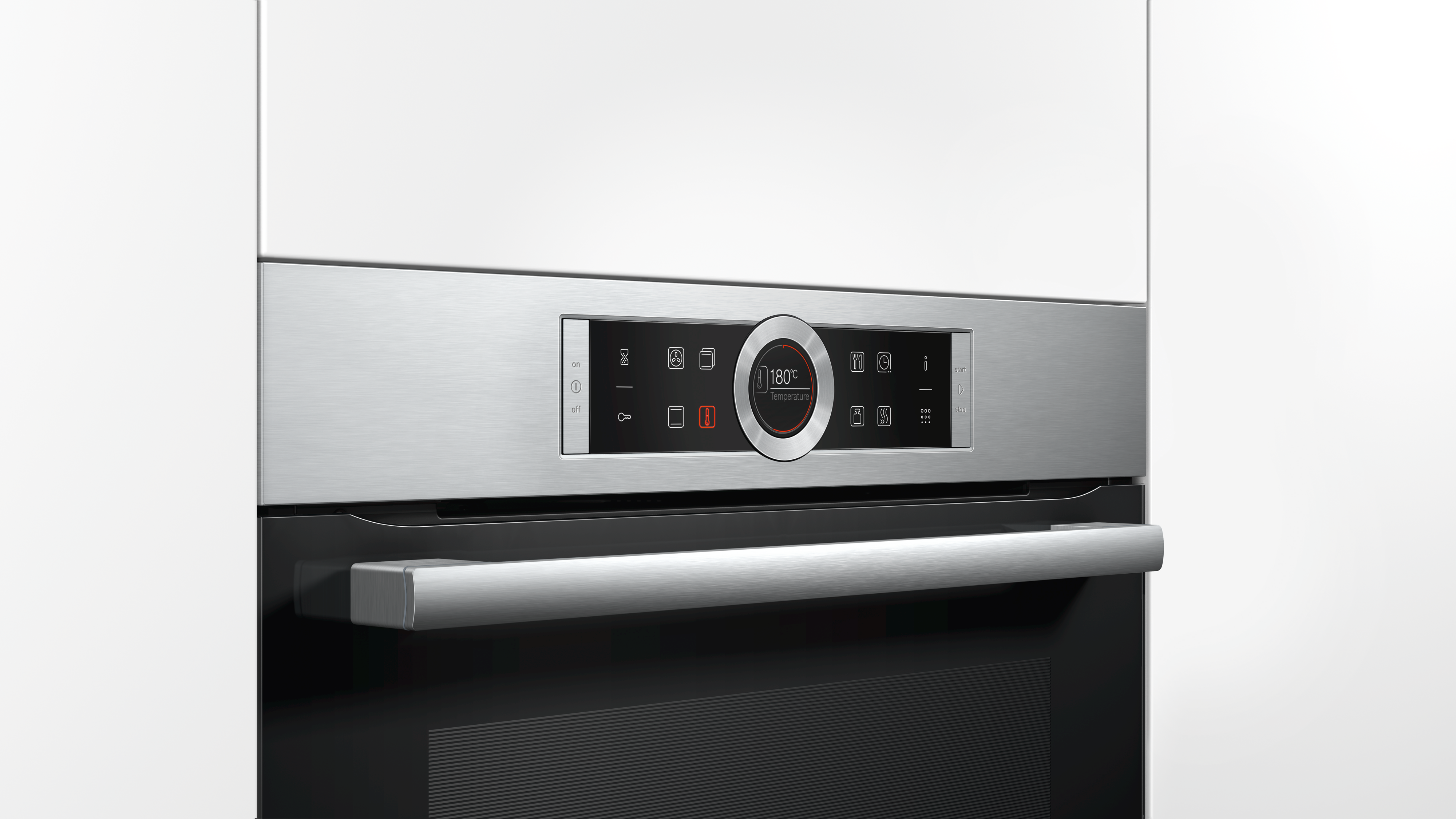 BOSCH HBG 675 BS 1 Pyrolyse Backofen (71 l, Edelstahl, 594 mm breit, A+)