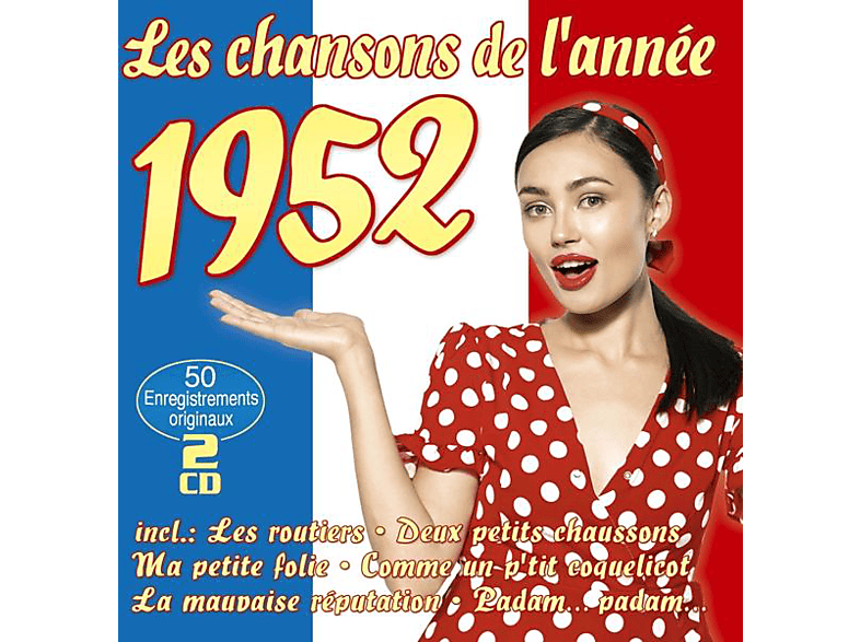 VARIOUS - LES CHANSONS DE L\'ANNEE 1952  - (CD)