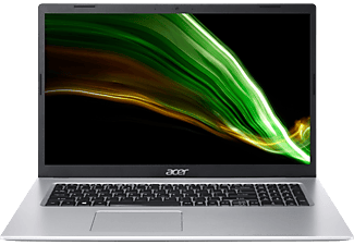 ACER Aspire 3 A317-33-C4QQ - Notebook (17.3 ", 512 GB SSD, Pure Silver)